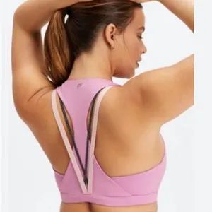 Fabletics Boost Medium Impact soft sports bra top thumbnail 2