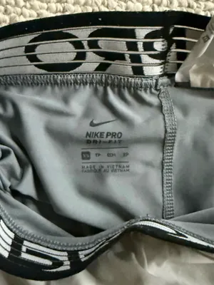 Nike Dri-Fit Shorts Athletic Women’s Extra Small Grey thumbnail 3