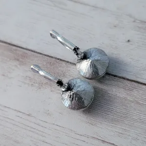 Turquoise Tone & Silver Tone Dangle Earrings for Pierced Ears thumbnail 5