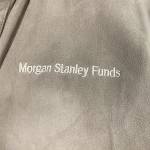 Zero Restriction Vest Womens Medium Tan Golf Made USA Morgan Stanley Snap Neck‎ thumbnail 3