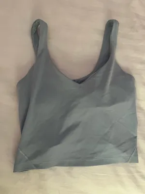 Lululemon Align Tank Top Light Blue 8 thumbnail 2