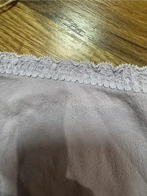 SKIMS Lace Pointelle Boxer in Lavender XS thumbnail 6
