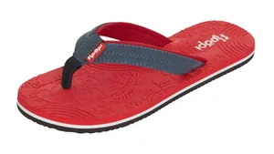 NWT Floopi Women Durable EVA Floral Textured Flip Flops Red Multi 6M Size 6 thumbnail 1