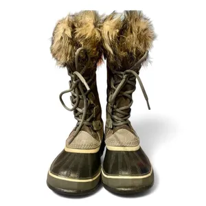 Sorel Joan of Arctic Waterproof Fur Insulated Snow Boots Quarry / Black 6‎ thumbnail 2