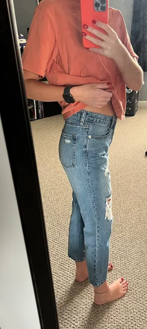 Aeropostale Ripped “Mom” Jeans thumbnail 6