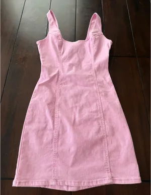 Forever 21 Denim Mini Dress thumbnail 1