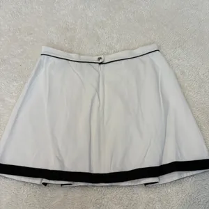 Ralph Lauren VTG 90’s Pleated Cotton Tennis White Skirt Preppy Old Money Country Club M thumbnail 2