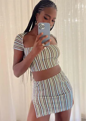 Striped Skirt thumbnail 1