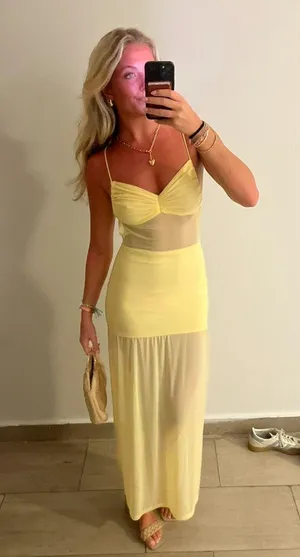 Yellow Maxi Dress thumbnail 5