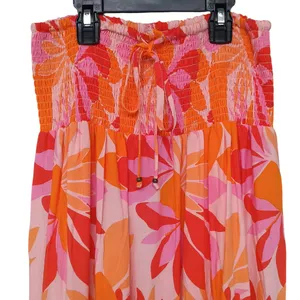 Anthropologie Abel the Label Rumi Strapless Smocked Floral Dress/Skirt SMALL NEW thumbnail 3
