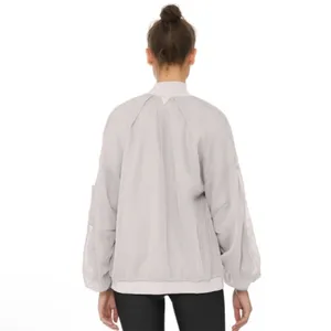 Alo Yoga‎ Field Mesh Jacket Full Zip Dove Grey large thumbnail 3
