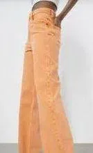 ZARA Orange  Pants thumbnail 3