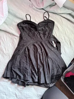 Lucy in the Sky Black mini dress thumbnail 1