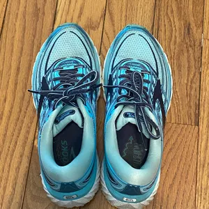 Women's Brooks Glycerin 15 Blue Teal Green‎ Running Shoes Sneakers Size 8 thumbnail 4