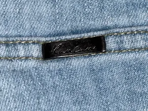Kancan Bootcut Jeans Women’s Plus Size 22 Light Wash Distressed Raw Hem Slits thumbnail 14