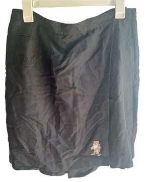 Vintage 90s Walt Disney World‎ Women's Black Grumpy Size 16 Golf Skort thumbnail 1