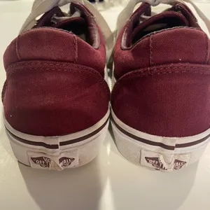 Vans Ward Burgundy Skate Low Top Sneakers Women’s Size 6.5 Lace Up thumbnail 9
