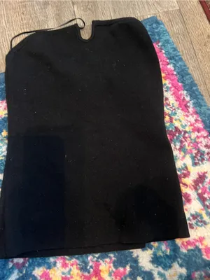 Naked wardrobe Black Strapless Structured Top thumbnail 4