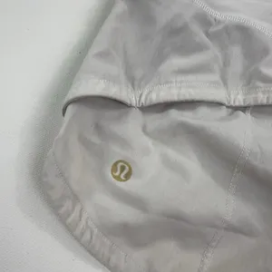 Lululemon Shorts Womens 4 Gray 3 In Running Lined Zip Pocket Athletic Sport thumbnail 3