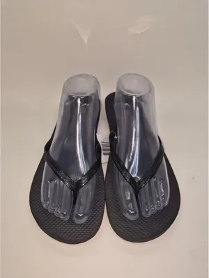 Black Flip Flop Sandals - Size M Men New with Tag thumbnail 5