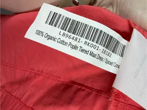 Quince Coral Pink Organic Cotton Poplin Tiered Maxi Dress thumbnail 7
