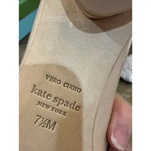 Kate Spade New York Women Fallyn Tusk Nude Patent Leather‎ Shoes Flats Size 7.5 thumbnail 9