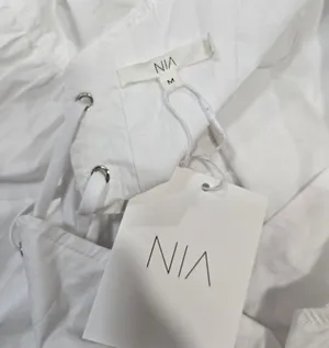 NIA Tamara Dress in White thumbnail 11