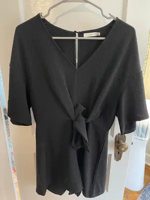 Black Tie Romper Size M thumbnail 1