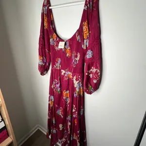 Free People Floral Morning Glory Maxi Dress Size Large thumbnail 4