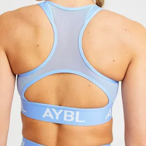 AYBL Light Blue Sports Bra thumbnail 2