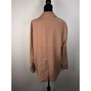 Open‎ Edit Unstructured Blazer L Tab Relaxed Fit Oversized Boyfriend thumbnail 2