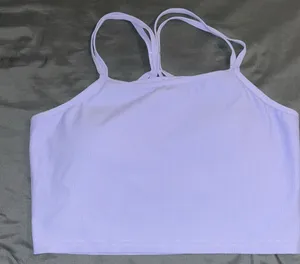 Kimberly Light Purple Crop Top Size L thumbnail 1