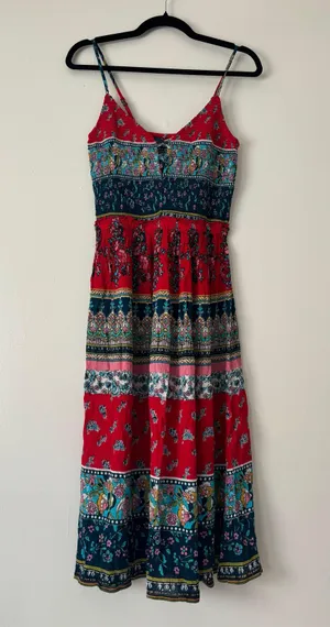 Vintage Maxi Dress Multiple thumbnail 1