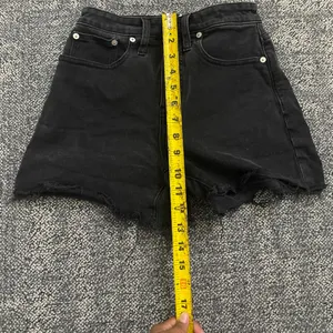 Madewell Black Jean Shorts thumbnail 4