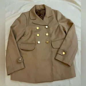 Women’s small GAP pea coat with gold buttons thumbnail 2