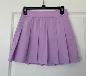 Fabletics Purple Tennis Skirt with Under Shorts thumbnail 1