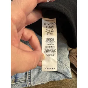 Beyond Yoga Circle Skirt Womens XS Spacedye Hot Shot SD5124‎ Heathered Black thumbnail 6