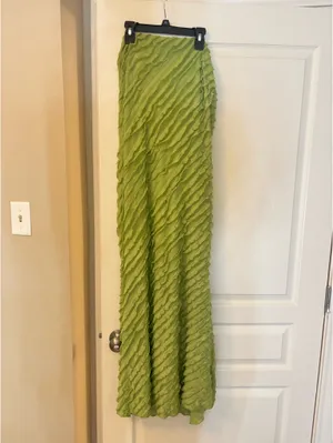 Lulus Green Midi Dress thumbnail 2