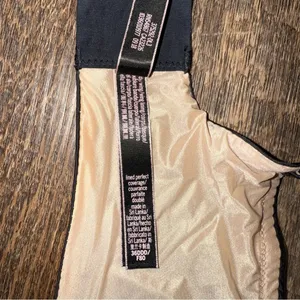 Victoria's Secret Lined Perfect Coverage Black Sheer Size 36DDD thumbnail 7