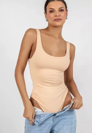 Women Casual Tummy Control Polyester... thumbnail 1