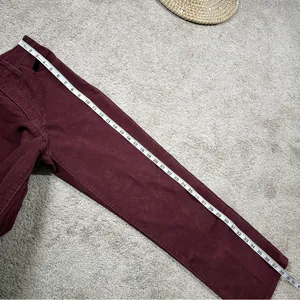 Levi’s Women’s Ribcage Straight Ankle Corduroy Pants High Rise Retro in Red 25 thumbnail 16