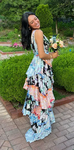 Vintage Jovani Prom Dress thumbnail 1