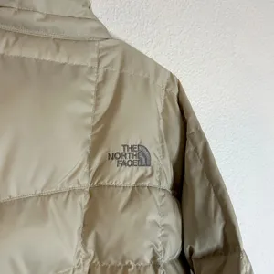 The North Face 600 Fill Vintage Puffer Parka Womens Size Large Cream Silver 2008 thumbnail 9