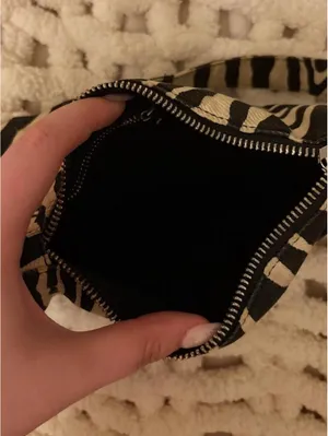 Brandy Melville Women's Zebra Bag thumbnail 2