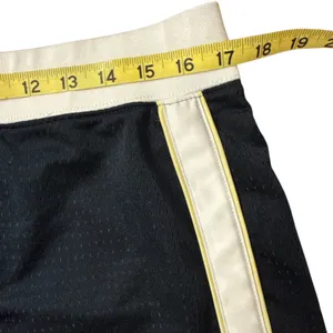 Nike Women’s Navy Athletic Running Shorts – White Stripe – Drawstring Waist thumbnail 4