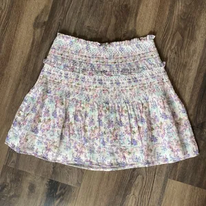 LoveShackFancy Camilla Mini Skirt thumbnail 1