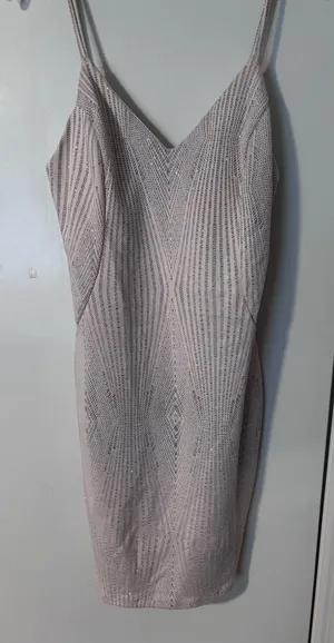 Haute Monde Blush Beaded Slip Dress thumbnail 1