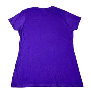 Gildan The Godmother T-Shirt Womens‎ S Purple Baby Shower Gift Graphic Tee thumbnail 2