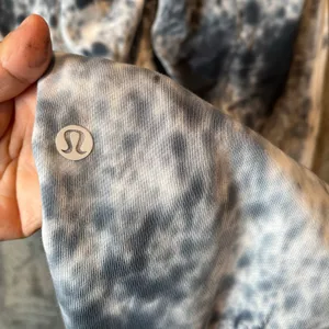 Lululemon Warm Down Jogger *28"‎ Marble Dye Classic Navy Size 4 Mid Rise W5CZ6S thumbnail 7