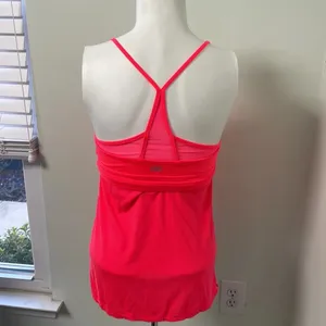 Alo | Hot Pink Strappy Workout Top thumbnail 4